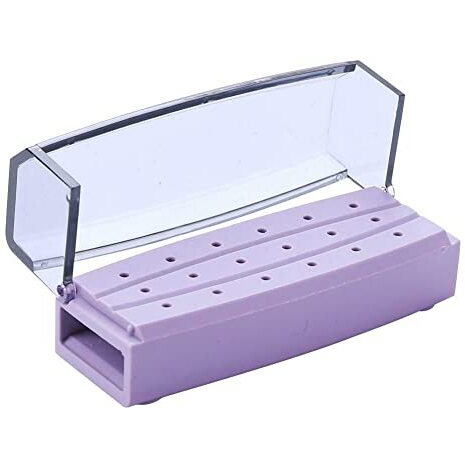 Instrudent Bur Holder 18 Hole | Autoclavable Bur Block | Efficient Dental Bur Organizer | Compatible With Fg & Ra Burs | Durable & Hygienic | Ideal For Dental Clinics