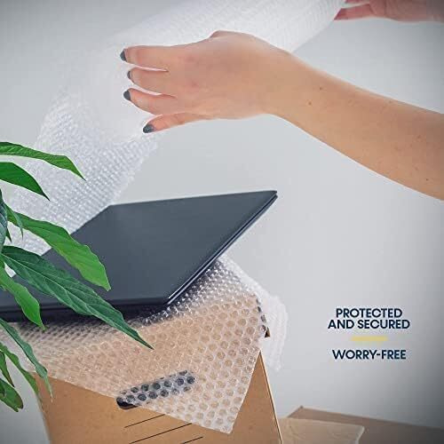 Secureship Heavy-Duty 40 Gsm Thickness 1 Meter Wide Bubble Wrap Roll Perfect For Shipping, Moving, And Storage Needs, Cushioning Material (5 Meter)