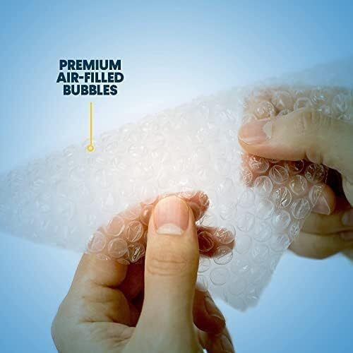 Secureship Heavy-Duty 40 Gsm Thickness 1 Meter Wide Bubble Wrap Roll Perfect For Shipping, Moving, And Storage Needs, Cushioning Material (5 Meter)