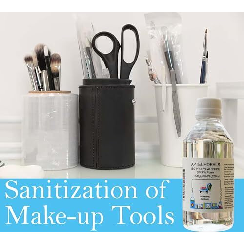 Aptechdeals Ipa Iso-Propyl Alcohol 99.9% [(Ch3)2-Ch-Oh] Cas 67-63-0, 250Ml