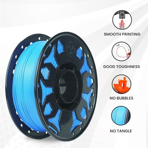 Wol3D 1Kg 2025 Pla Pro+ 3D Printing Filament  Improved Formula For Enhanced Strength & Flexibility, (Daisy White), Eco-Friendly, Compatible With Most Fdm 3D Printers, Made In India.
