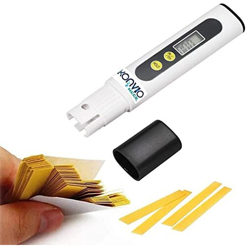 Konvio Neer Tds Meter With Ph Strip, Tds Meter For Water Testing (Off White)