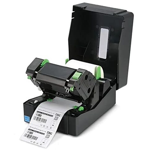 Tsc Te244 Desktop Thermal Transfer Barcode Monochrome Wired Home Inkjet Printers With Usb Connectivity 203 Dpi Bar Code Label, Black