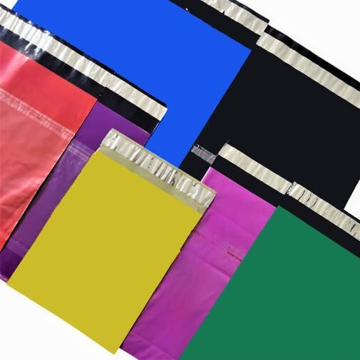 Securement Pod Courier Bags With Pouch, 12 X 16 Inches -100 Pieces