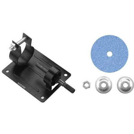 Aasons 13Mm/10Mm Universal Electric Drill To Sander/Grinder Conversion Kit Cutting Seat Machine Bracket | Polishing Grinding Stand Base Grinder Holder Metal Sharpening Adapter | Collar Size 38-43Mm