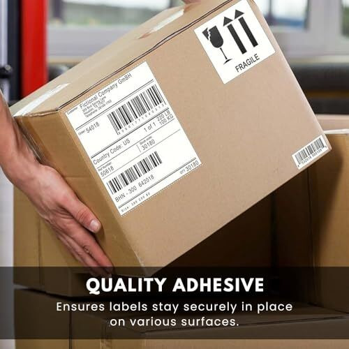 Securement Direct Thermal Labels Sticker Roll (4" X 6" - 250 Labels Per Roll) (1 Roll)