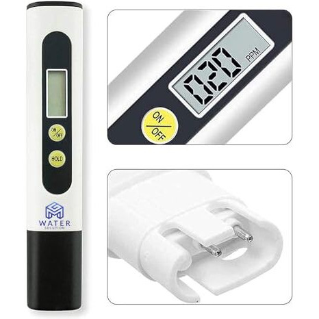 Mg Water Solution Tds Meter | Total Dissolved Solids Meter | Water Quality Tester |Water Testing | Digital Drinking Water Aquarium & Hydroponics | High-Accuracy Water Purity Tester