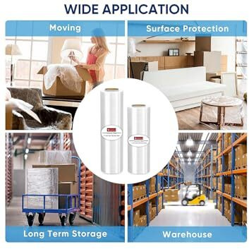 Cintrotech Packing Material, 21 Inch (525 Mm), 200 Meters Length Large Roll For Packing And Multipurpose Use, 1.5 Kg In Weight Per Unit, (Pack Of 1)