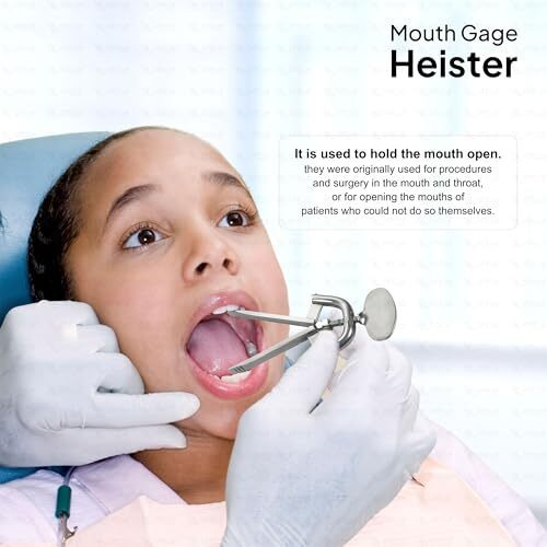Otica Heister Mouth Gag Utility Forceps, Dental And Oral Surgeries For Holding The Mouth Open