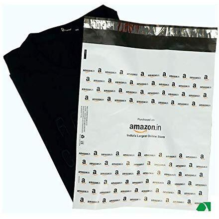 Securement Amazon Branded Economy Courier Bags Without Pod Pouch (10 X 12 Inches) -100 Bags