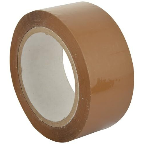 Eclet Adhesive Carton Packing High Strength Tape (Brown, 2Inch/48Mm X 65M) - Pack Of 1