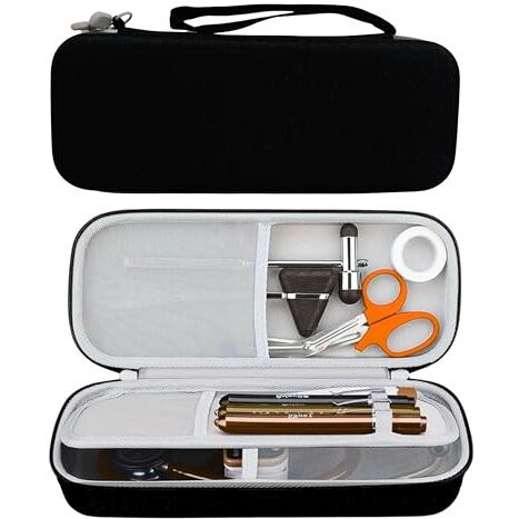Ofixo Travel Carrying Classic Durable And Protective Stethoscope Case - Ideal For Doctors, Nurses And Medical Professionals & Cardiology, Master Cardiology, Electronic Models