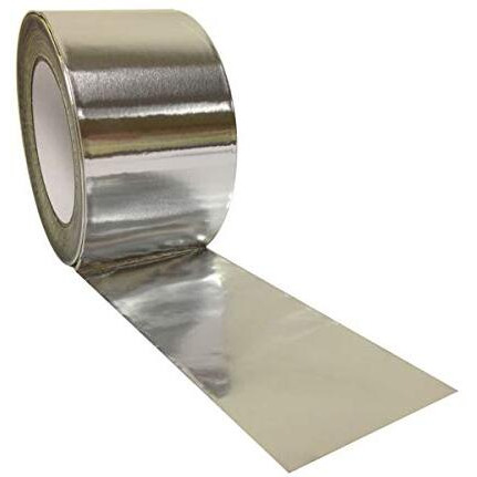 Oicota Aluminum Foil Adhesive Tape (48 Mm X 20 M), Silver