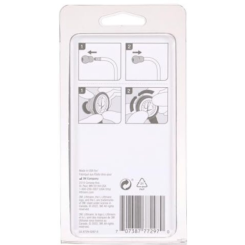3M Littmann Stethoscope Spare Parts Kit, Classic Ii S.E., Grey, 40006