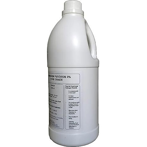Sri-Balaji Oxychem Food Grade Hydrogen Peroxide (3%, 1 L)