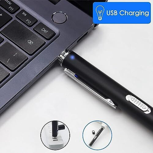 Next Geek Pen Torch For Doctors, Nurses Dual Light Yellow White Light Beam Pen Light For Checking Oral, Pupil, Eyes, Ears, Nasal Cavity Etc Rechargeable Black (1 Year Warranty)