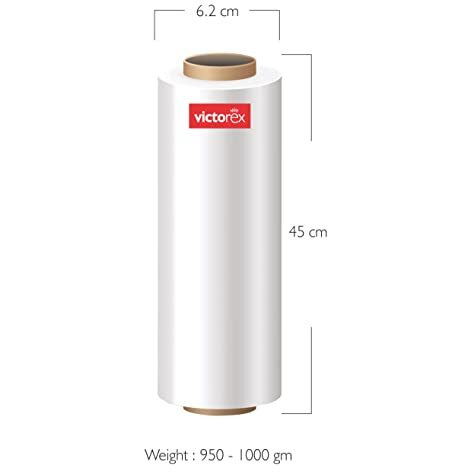 Victorex Packing Material, 18 Inch (450 Mm), 100 Meters Length, Pack Of 2