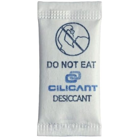 Cilicant 0.5 Gram Premium Silica Gel Packets Desiccant Dehumidifiers, Silica Gel Packs For Moisture Absorption (White, 2000)