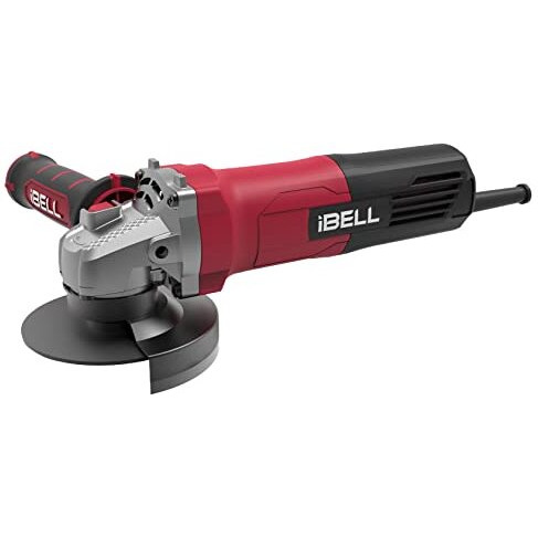 Ibell Angle Grinder Ag10-68, 680W Heavy Duty, Copper Armature, Disc Dia 100Mm, 11000 Rpm With Grinding Wheel And Guard