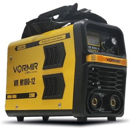 Ibell Vormir Vrm180-12 Inverter Mma Welding Machine (Home/Diy) 180A With Hot Start, Anti-Stick, Arc Force, Vrd & Igbt Technology-1 Year Warranty