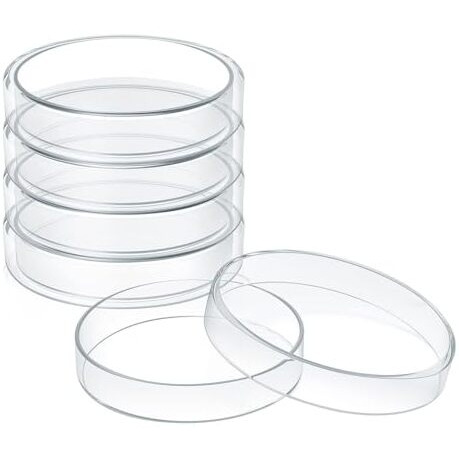 Phoenix Instrument Borosilicate Glass Petri Dish, Diameter (100Mm), Height (15Mm), Pack Of 10 Pcs