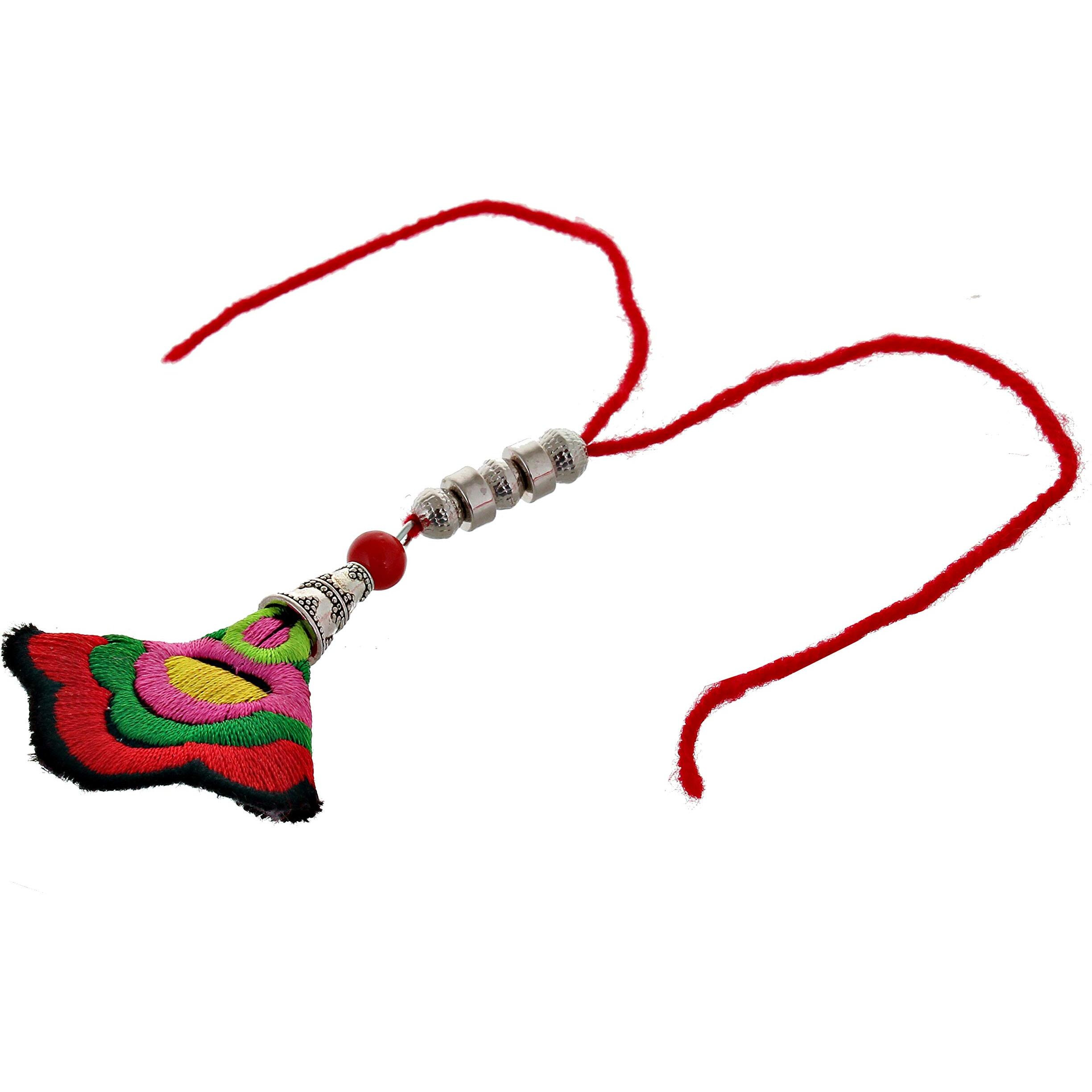 Lucky Jewellery Designer Rakhi Gold Plated Red And Pink Thread For Bro/Brother/Bhaiya/Bhai/Bhabhi (Pack Of 2) Rakshabandan Lumba Rakhe Crystal & White Stone Rakhee Bracelet Rakshasutra For Boys & Men