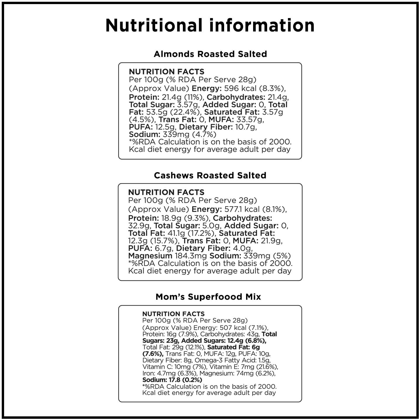 Nutty Gritties Rakhi Special Handcrafted Gift Box - 320G | Premium Roasted Salted Almonds  100G | Premium Roasted Salted Cashew Nuts  100G | Moms Superfood Mix  120G | Crochet Key Chain (Almonds And Cashew) | Rakhi Gift For Brothers And Siste