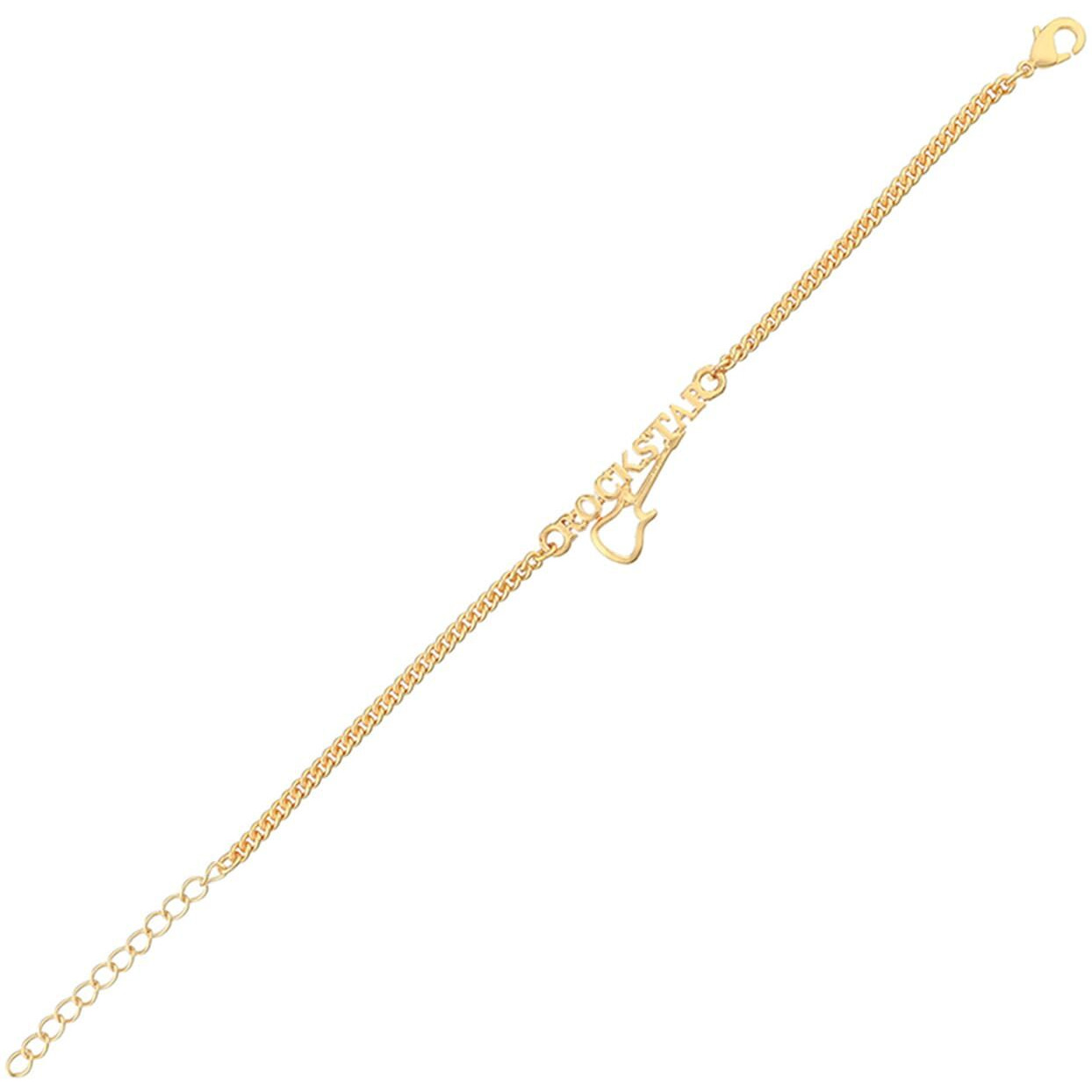 Voylla Gold Tone Rockstar Rakhi Bracelet|Rakhi For Brother|