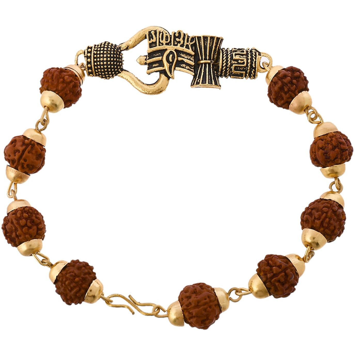 Voylla Lord Shiva Motifs Rudraksha Rakhi|Rakhi For Brother|