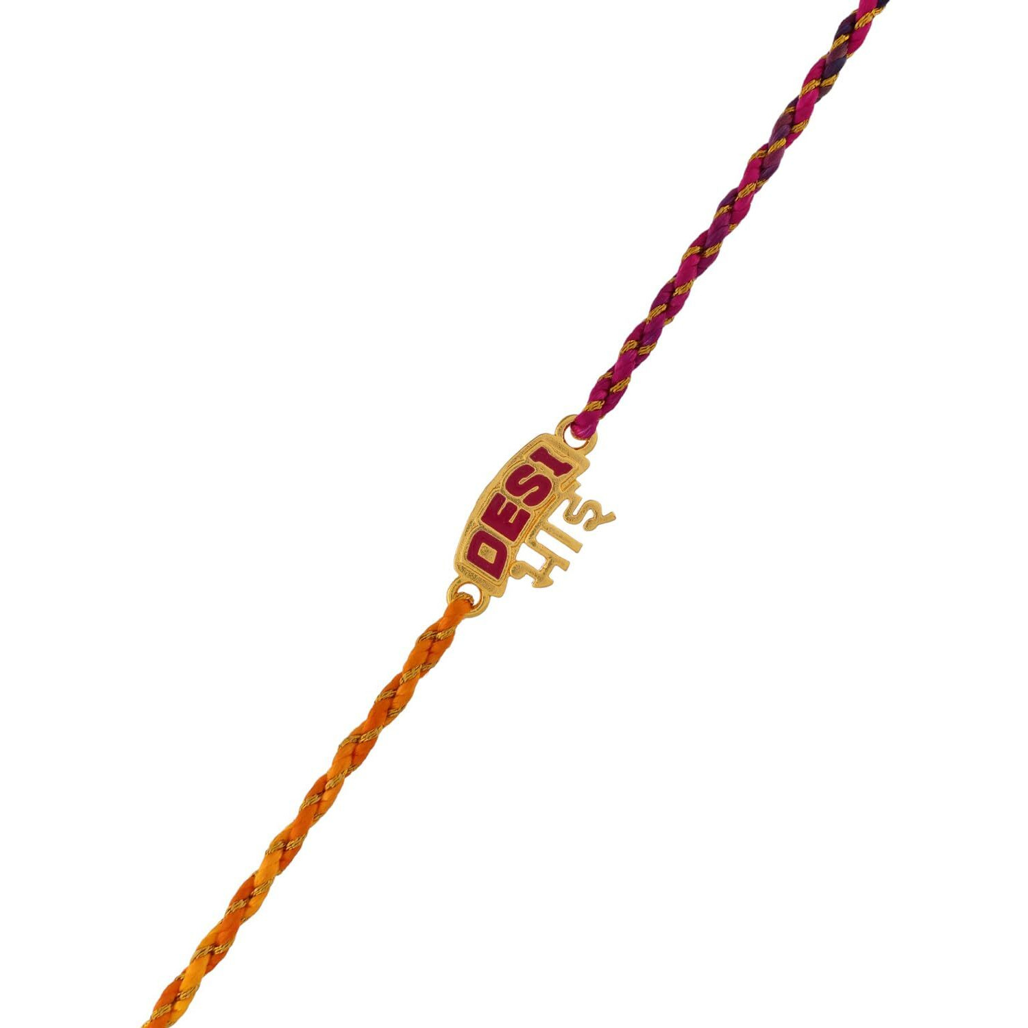 Voylla Desi Bhai Multi Color Brass Thread Rakhi For Brother|Pack Of 1|Rakhi Special|