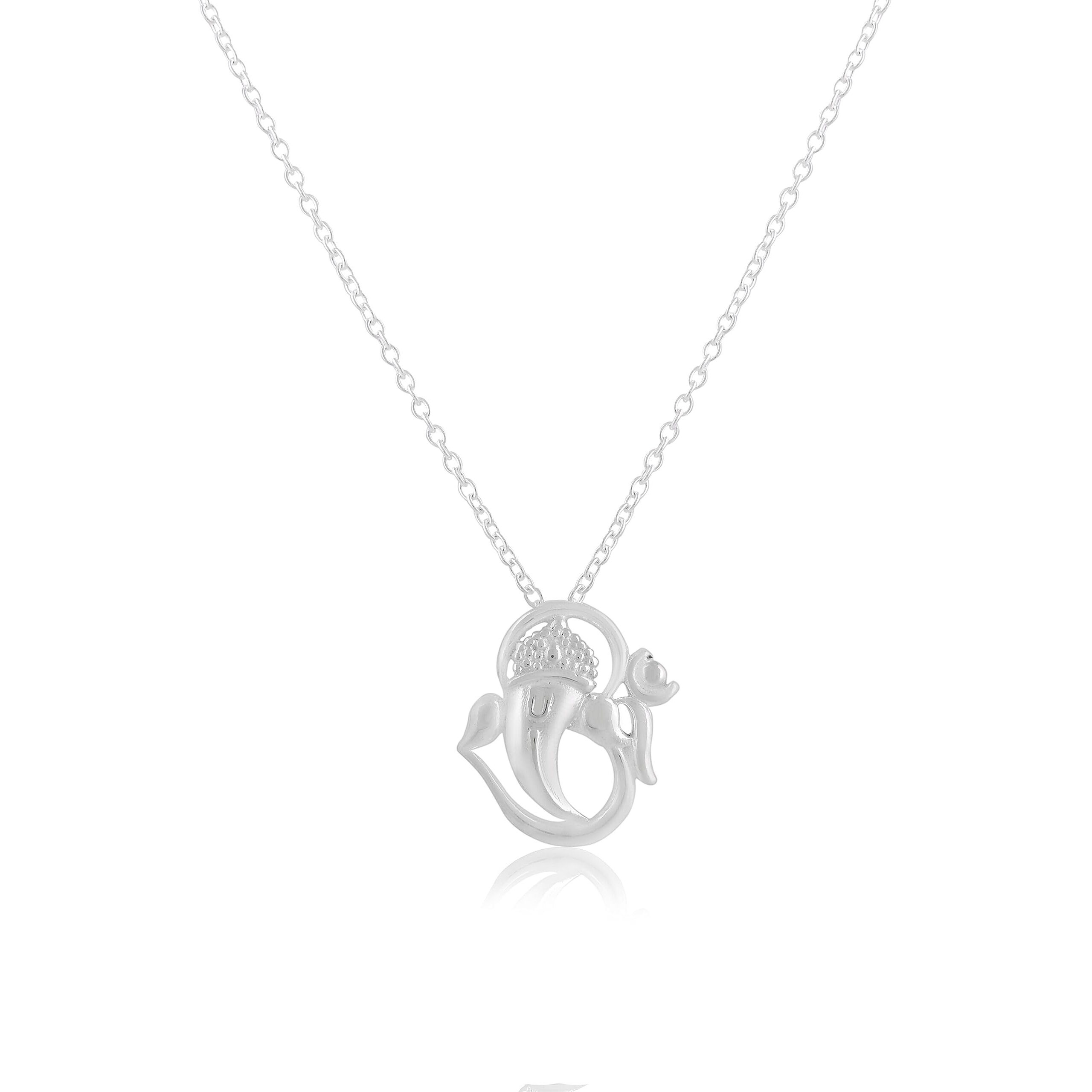 I Juels  Live The Emotions Pure Silver Rakhi For Brother. 3-In-1 Silver Rakhi/Bracelet/Pendant For Men And Women.