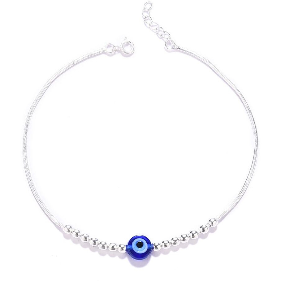 Dhruvs Collection 925 Pure Sterling Silver Bracelet For Boys, Men & Women