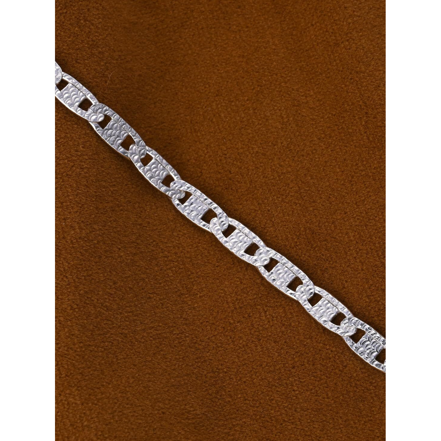 Clara Pure 925 Sterling Silver Designer Men Bracelet, Rakhi For Bhai Brother | 8 Inches |Gift For Men And Boys| With Certificate Of Authenticity And 925 Stamp