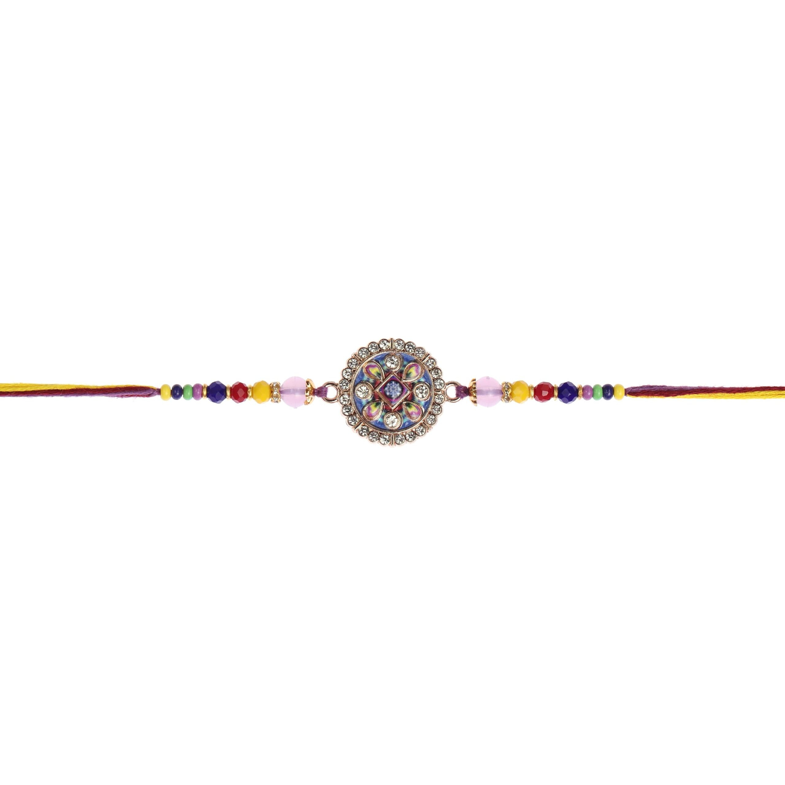Fashion Frill Mens Rakshabandhan Rakhi For Brother Set Pack Of 1 (Rk004)