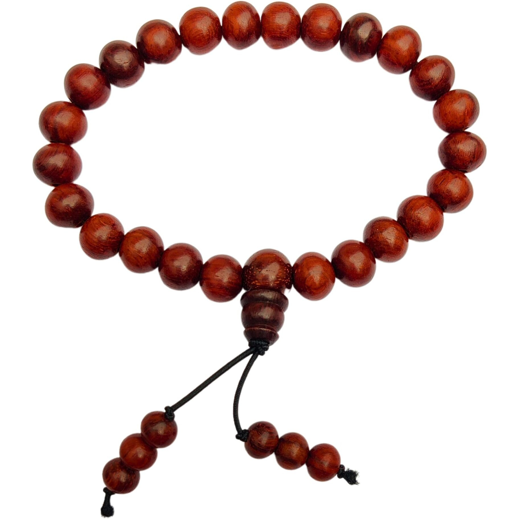 Apnisanskriti Premium Red Chandan Rakhi Bracelet With Elastic For Men And Women (Free Size, Aaa Quality)