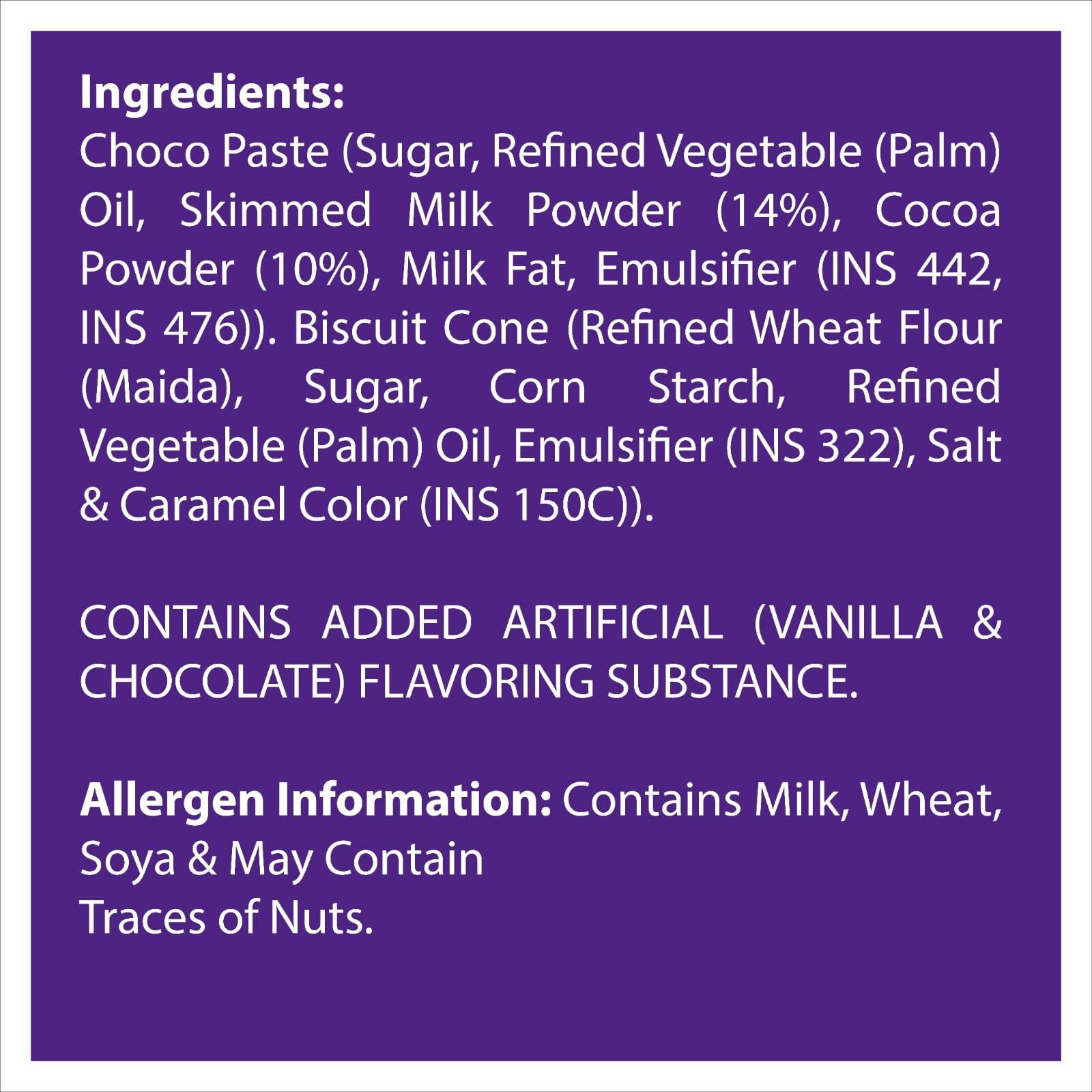 Pure Temptation Chocoblast Celebration Gift Box | 196G Chocolate-Filled Waffle Cones With Fancy Rakhi | Premium Raksha Bandhan Gift Hamper For Brother | Chocolate Gift Pack | Rakhi Gift For Men & Boys