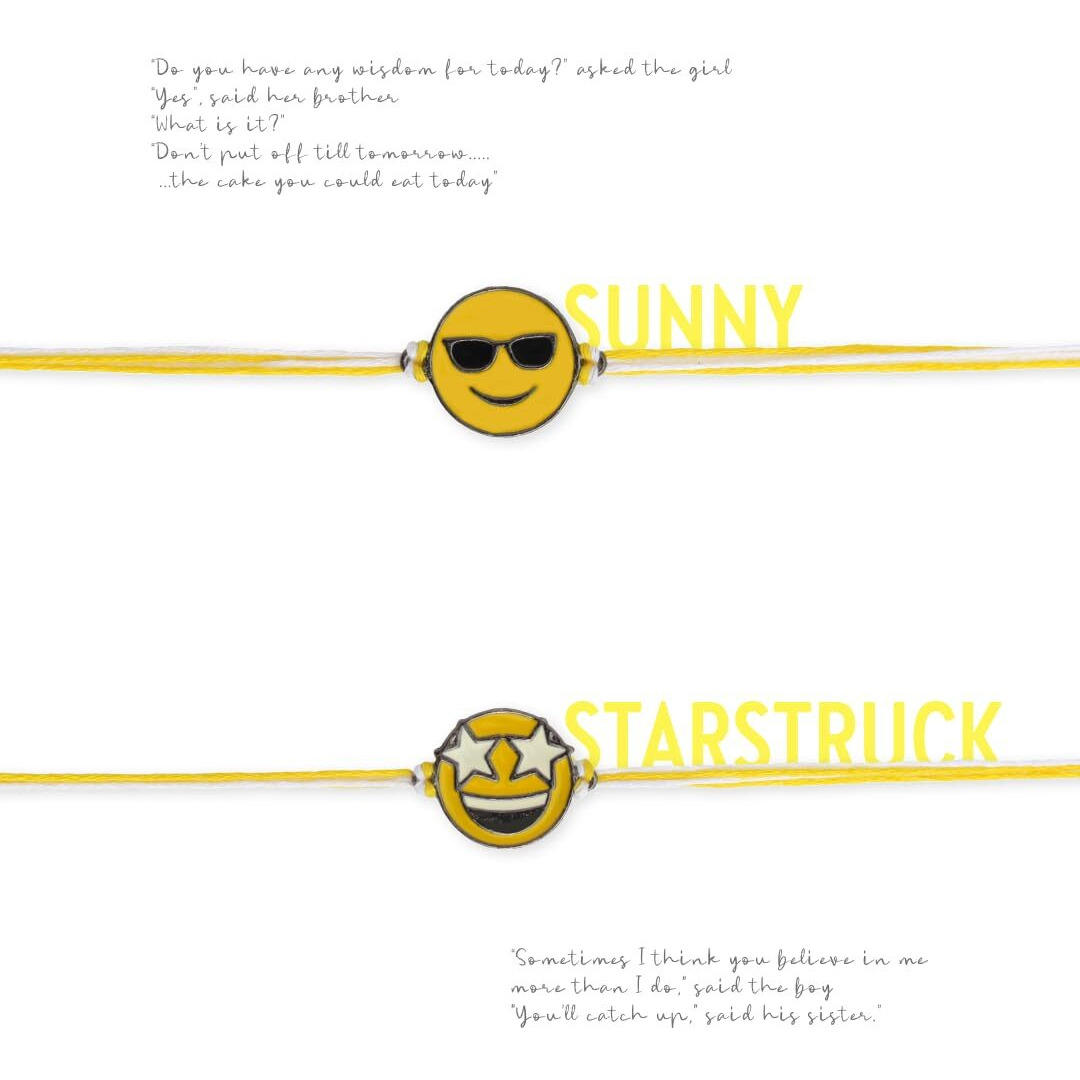 Fure Sunny & Starstruck Rakhis For Brother (Roli-Chawal Included)