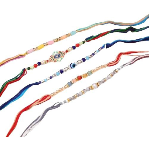 Fashion Frill Mens Rakshabandhan Rakhi For Brother Set Combo Of 5 (Rk226)