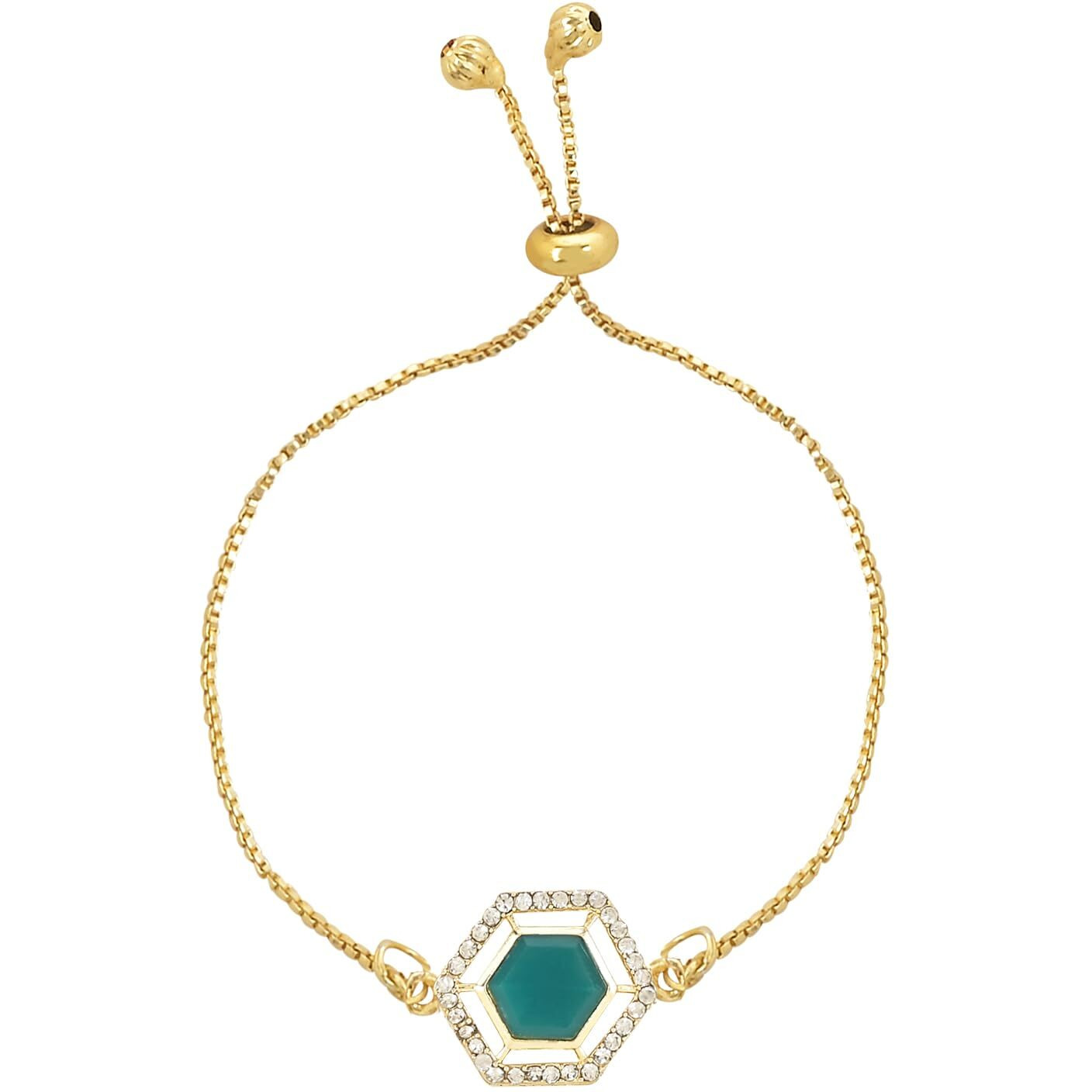 I Jewels Mens Kundan & Pearl Bhaiya Bhabhi Lumba Rakhi Combo Set With Roli Chawal And Rakshabandhan Card (R113G-Co)