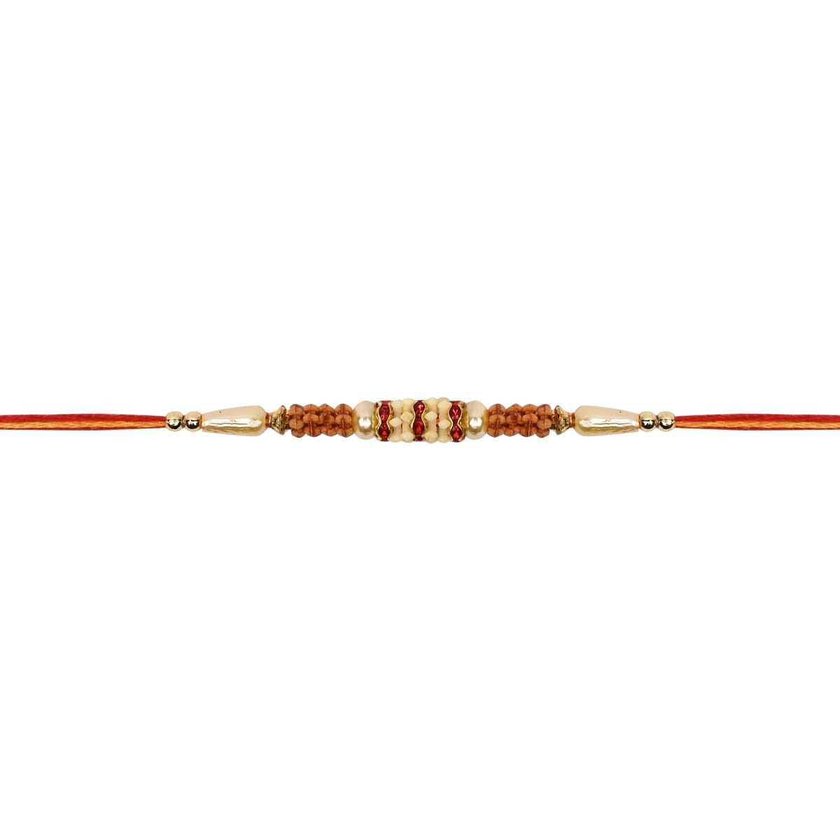 I Jewels Baby Boys Fancy Rakhi With Roli Chawal & Rakshabandhan Card For Bro/Brother/Bhai (R214M)
