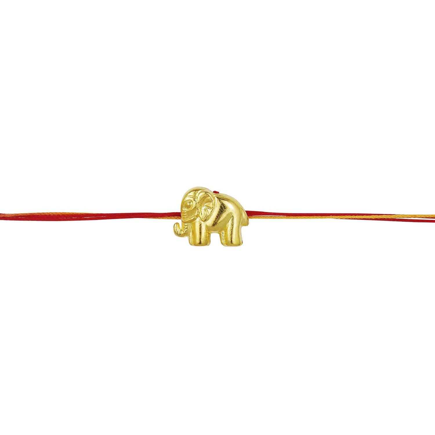 Accessher Mens Traditional Gold Plated Elegant And Stylish Combo Rakhi For Beloved Brother Pack Of 4 With Roli Kumkum Packets And Happy Rakshabandhan Card