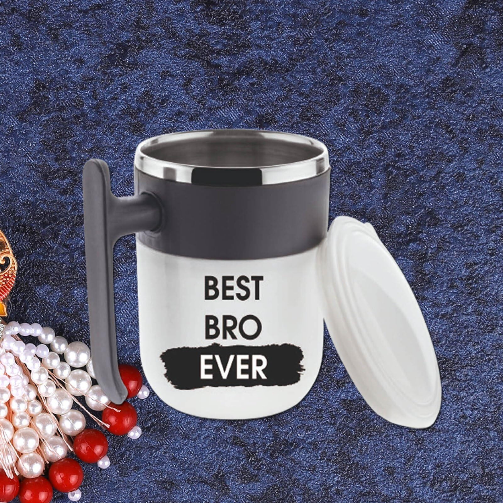 Anshri Rakhi With Mug, Rakhi For Brother, Rakhi Combo,Rakhi With Gift Mug,Rakhi Set,Degine Mug 0003