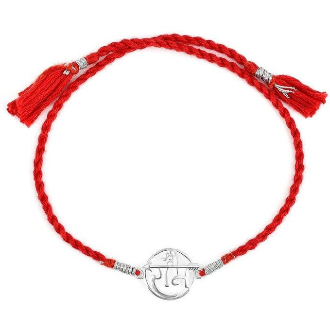 Roovi Pure 925 Sterling Silver Shree Ram Rakhi For Brother With Roli Chawal I Rakshabandhan Rakhi Combo Set I Certificate Of Authenticity & 925 Stamp