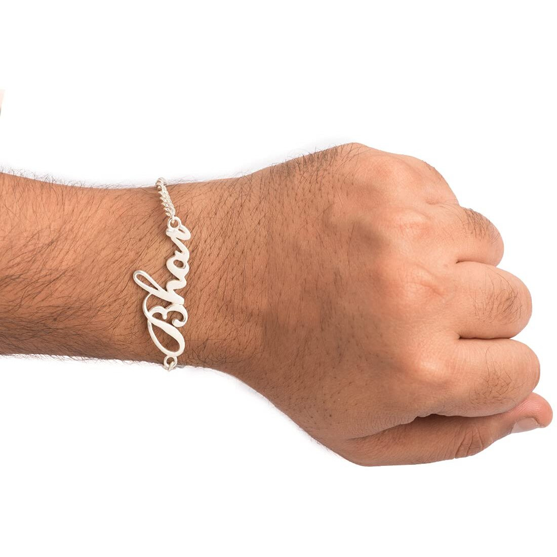 Abhooshan Silver Alloy Trendy Infinity Bro Bhai Behen Dude Engraved Bracelet Rakhi For Bhaiya Brother Stylish And Latest Gift For Men Boys (Trendy Bhai Engraved Bracelet)