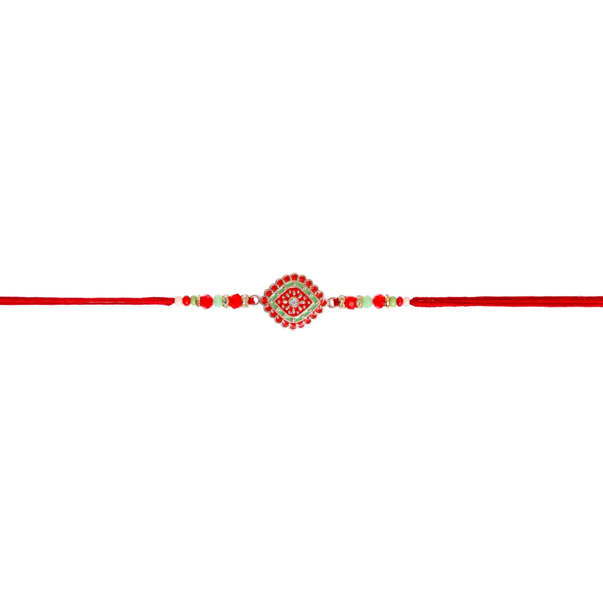 Fashion Frill Unisex Adult Rakshabandhan Rakhi For Brother Set Combo Of 5 (Rk025)
