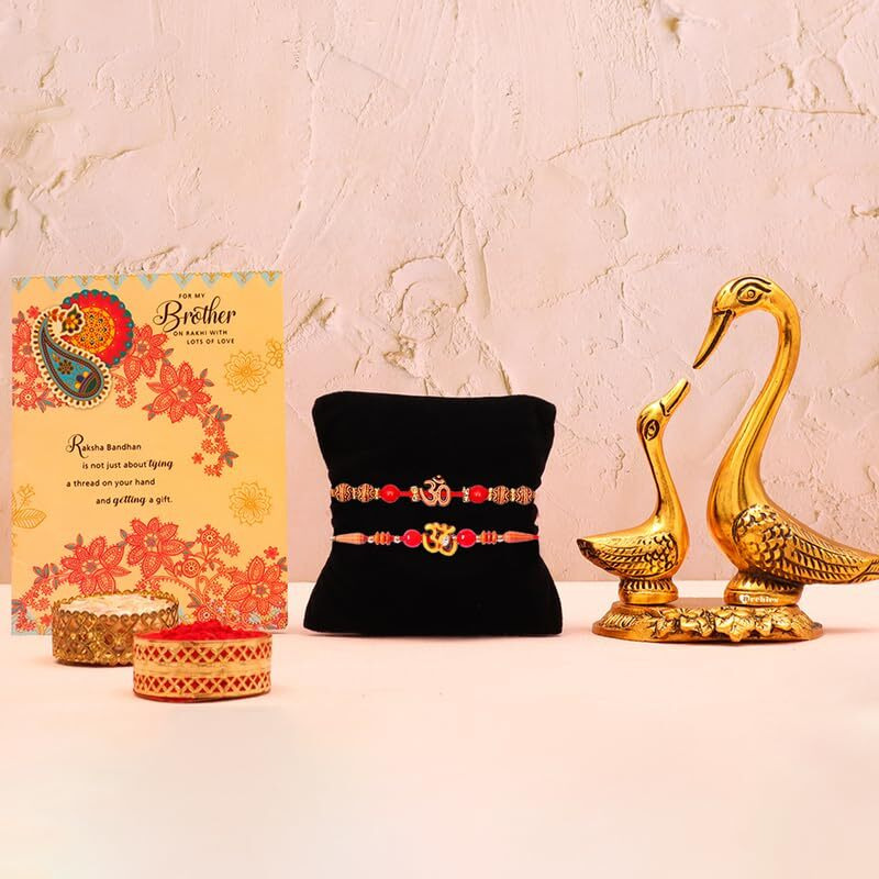 Archies Rakhi Collection For Rakshabandhan | Rakhi For Brother | Rakhi For Bhaiya And Bhabhi | Rakhi Combo Gift Hamper (Accommodate-Religious God + Rakhi Combo)