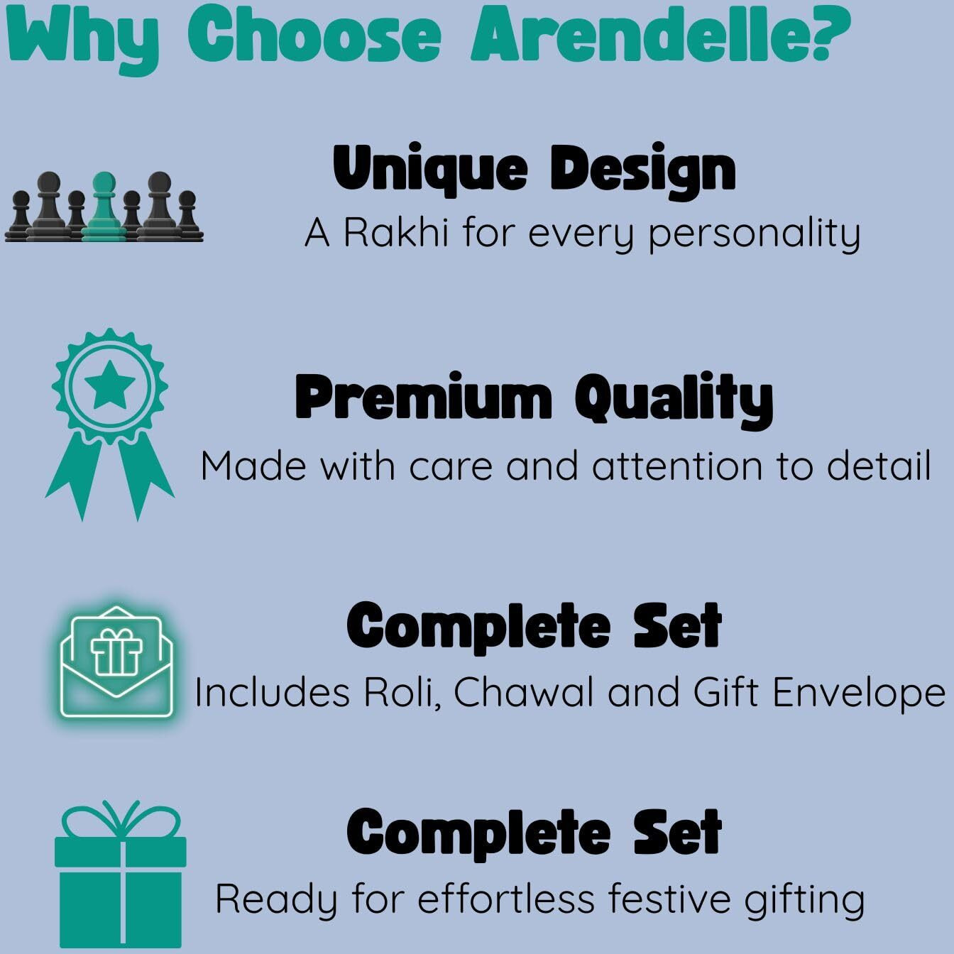 Accessorisingg Combo Of 5 Gold Plated Designer Rakhi's For Brother | Rakshabandhan 2021 [Rac065]