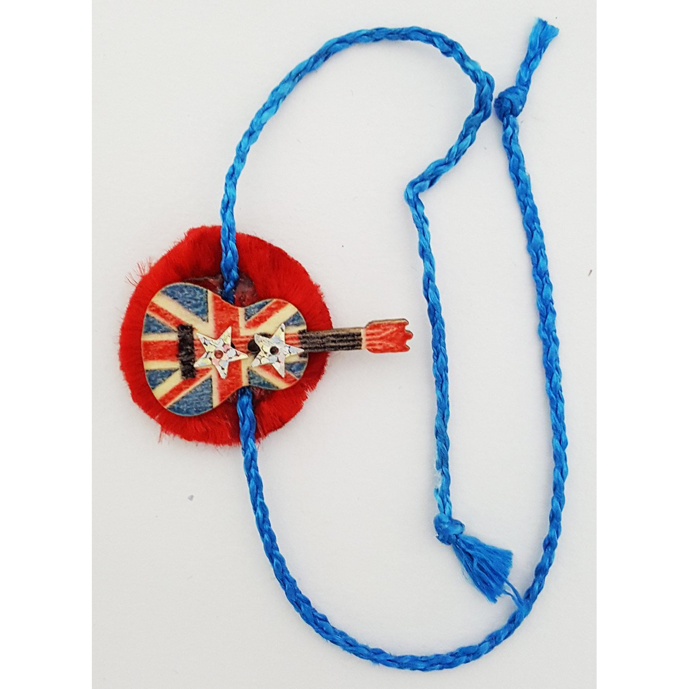 Mehrunnisa Handmade Guitar Rakhi With Roli Chawal For Kids (Rak1179)