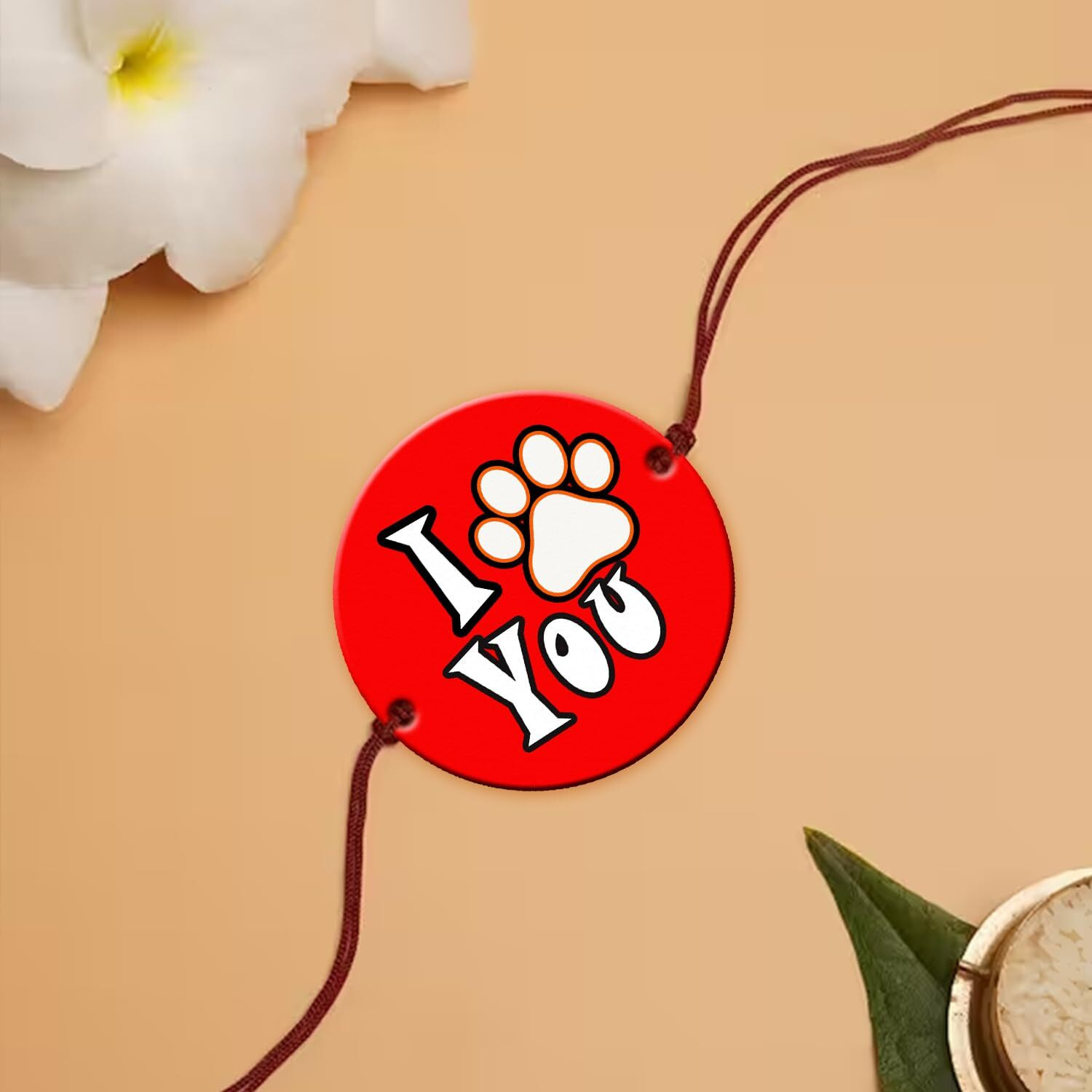 Petyantra Set Of 2 Cutest Boy And I Love You Pet Dog Rakhi For Rakshabandhan Gift For Paw Brother Dog Lover Bracelet Band Dog Accessory