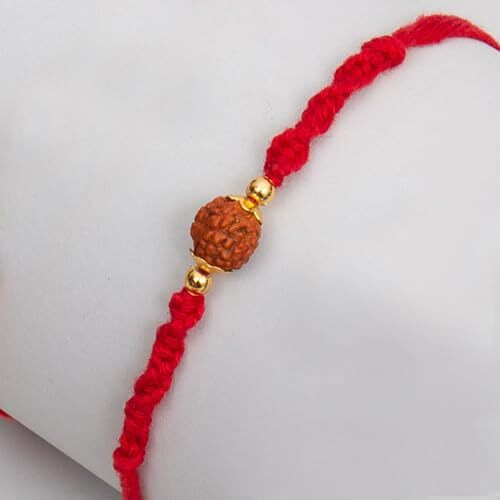 To The Nines Rakhi For Brother With Tilak Material & Greeting Card - Pack Of 5 Rakhi